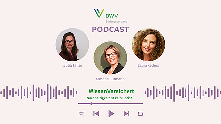 WissenVersichert – Der Podcast für Bildung in der Versicherungsbranche, Folge 7: „Nachhaltigkeit ist kein Sprint“ WissenVersichert – Der Podcast für Bildung in der Versicherungsbranche, Folge 7: „Nachhaltigkeit ist kein Sprint“